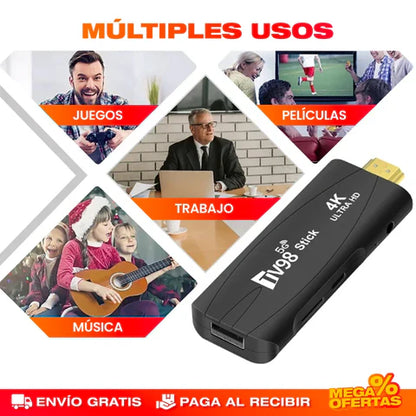 ¡Oferta imperdible! SOLO HOY 40% OFF - Tv Stick Android con Magis
