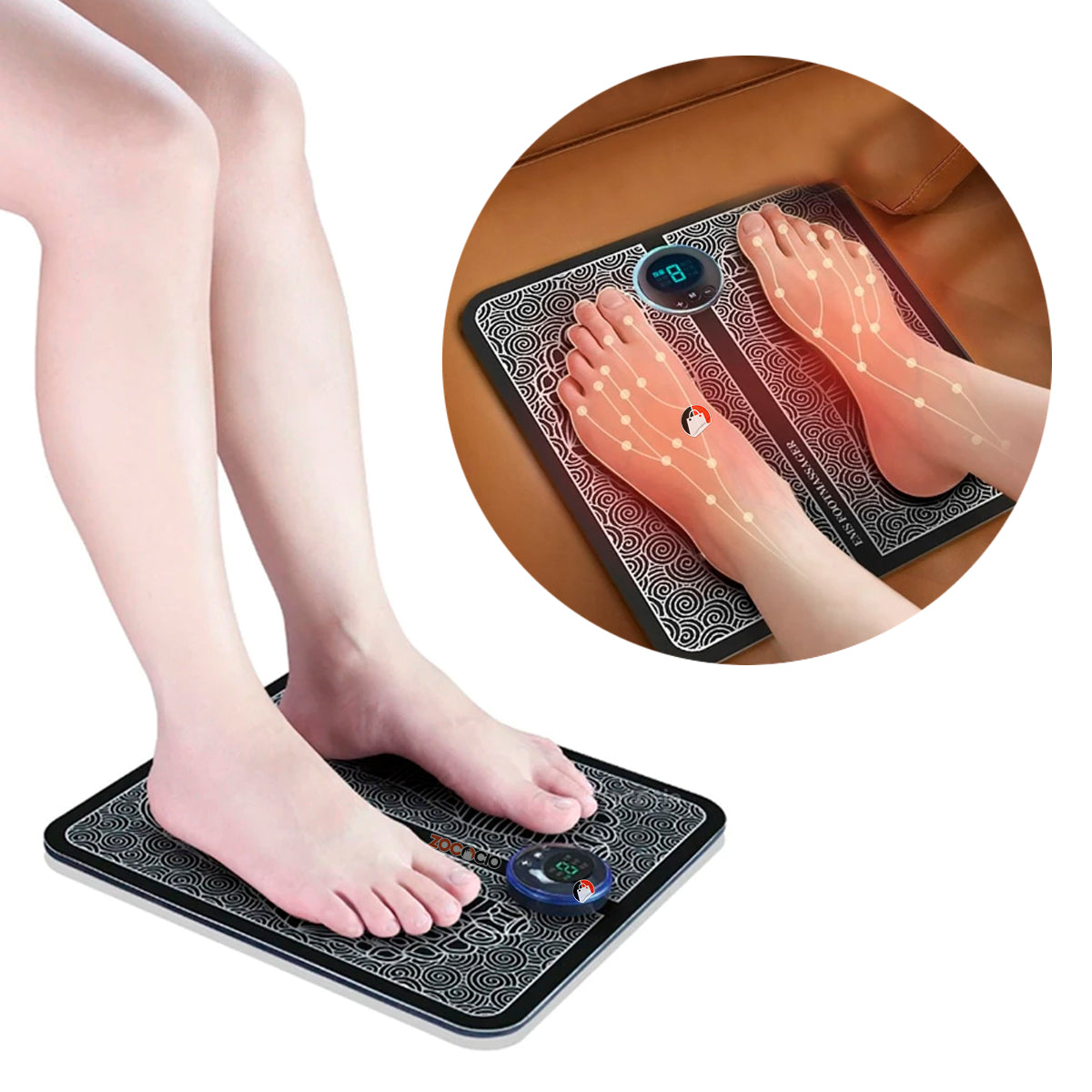 SOLO HOY 35% OFF - Tapete Masajeador de Pies