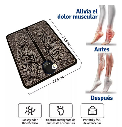 SOLO HOY 35% OFF - Tapete Masajeador de Pies